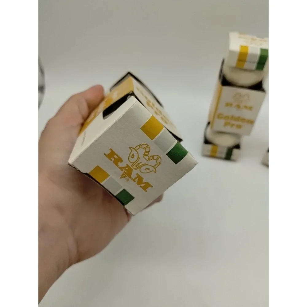 New Never Used Vintage Ram Golden Pro 3 Sleeves 3 Golf Balls Each